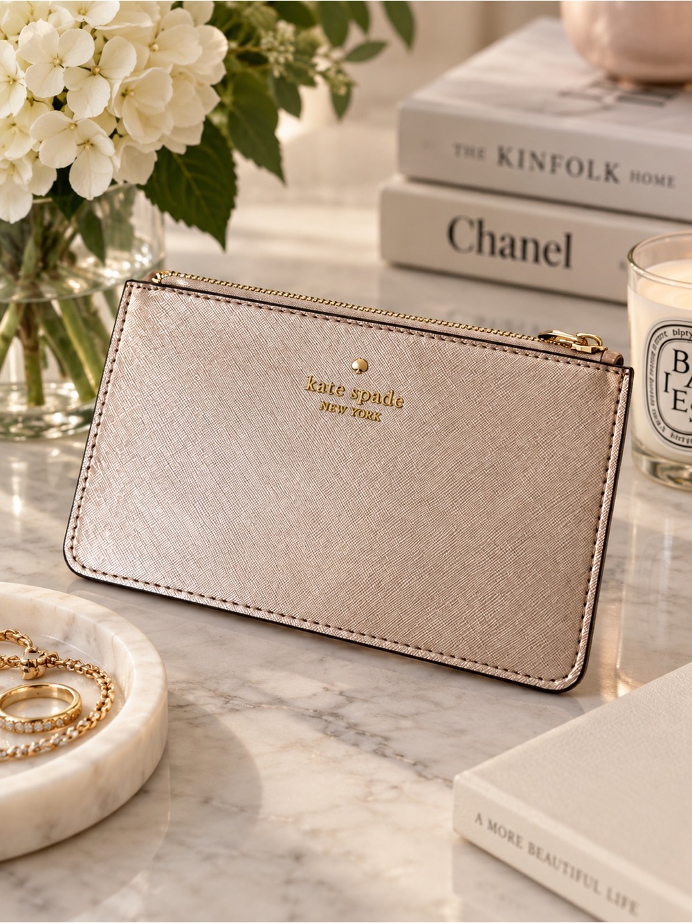 Kate Spade Rose Gold Wallet